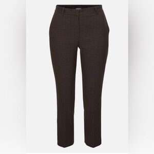 Theory Jacquard slim cropped pants, size 0